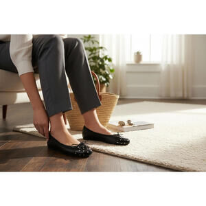 Paul Mayer Luxe Ballet Flat Size 7.5 NIB (New)